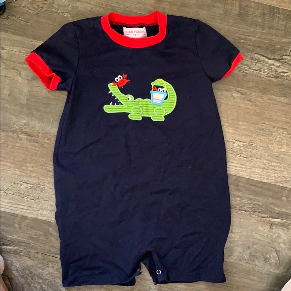 Appliqué romper